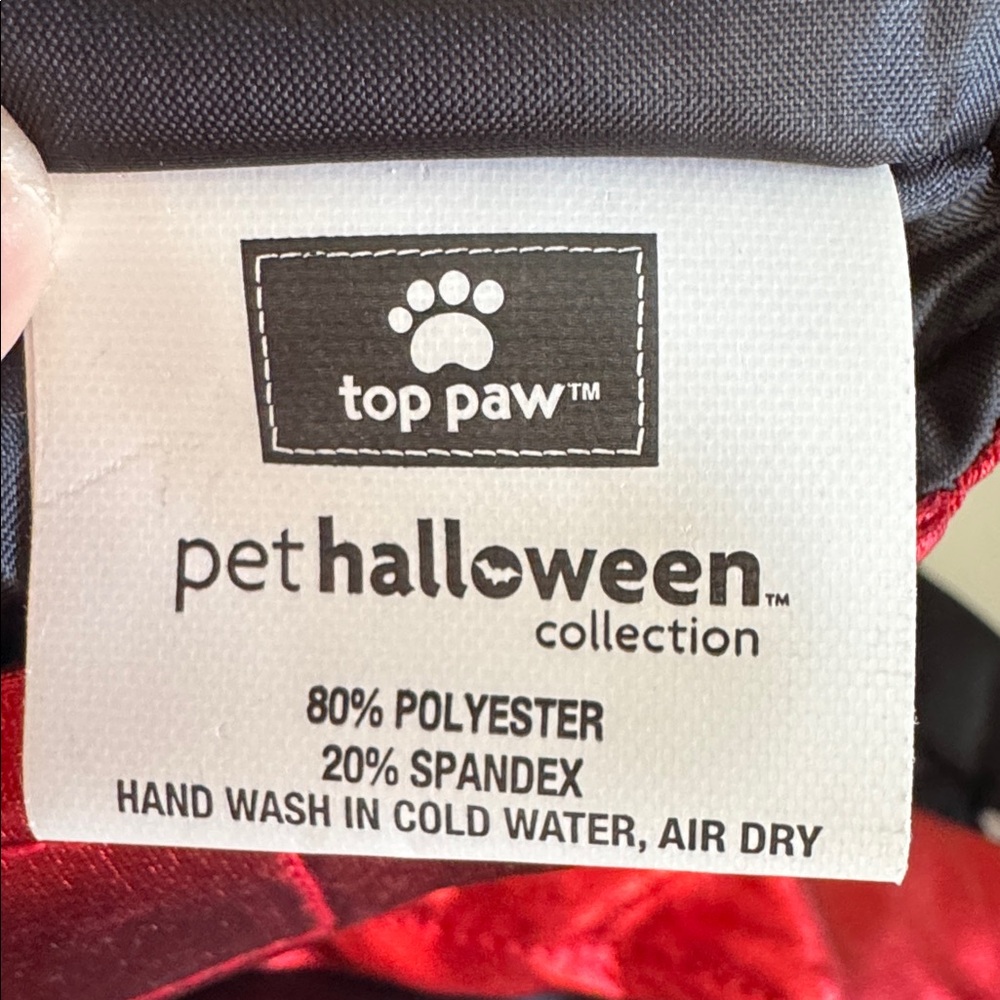 Halloween Red Devil Costume for Dog Size: M ✨ NEW ✨ - Picture 4 of 6
